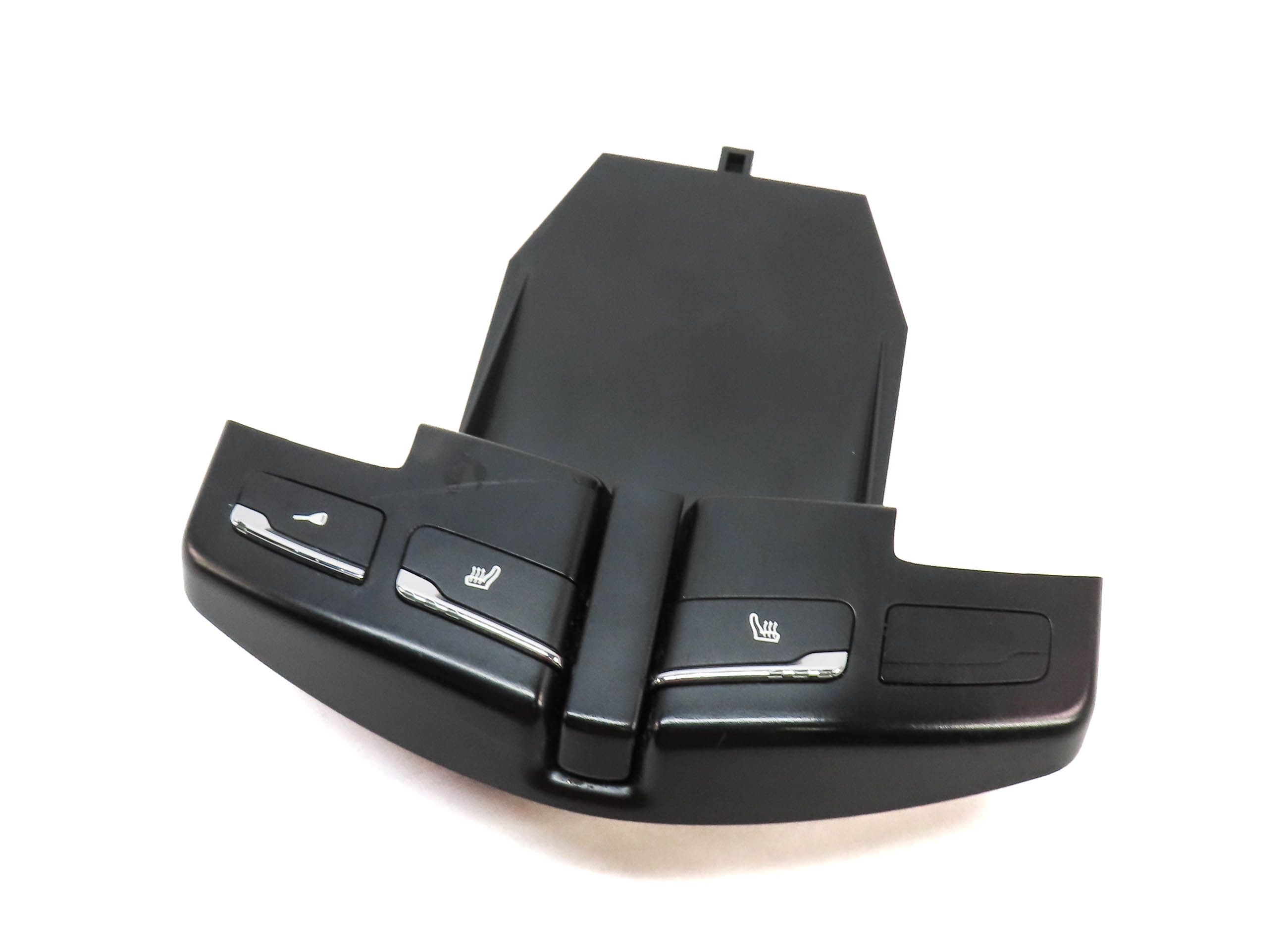 2011 PORSCHE CAYENNE HYBRID (958) FRONT HEATED SEAT CENTRAL LOCK SWITCH PANEL — exact item pictured